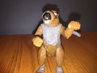 SPLINTER 1988 Teenage Mutant Ninja Turtles Toy Action Figure TMNT Rat Master Man 2