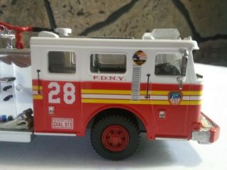 Code3 Fdny.  Engine 28.  With Flag.  And Dome.