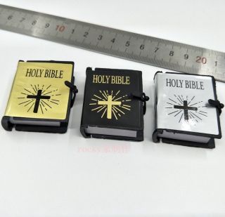 In - Stock 1/6 Scale Exquisite Bible For 12 " Action Figure Doll Toys 3 Colors