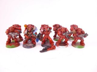 Warhammer 40k Space Marines Blood Angels Tactical Squad