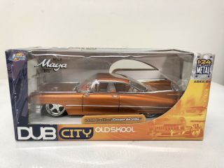1959 Cadillac Coupe De Ville Jada Toys 1:24 Desert Orange