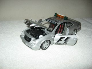 Mercedes - Benz Amg Clk Safety Car 1:18 Scale Opening Hood & Doors Anson