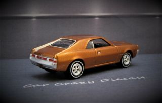 69 1969 Amc Javelin Muscle Car 1/64 Scale Collectible Model Diorama Or Display