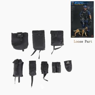 1/6 Scale Soldierstory Ss101 Nypd Esu K - 9 Division Collectible Figure Pouches