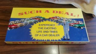 Such A Deal Board Game 1991 Cmi - Mind Over Matter Games