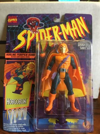 Hobgoblin Toy Biz Vintage Moc 1994 Marvel Comics Spider Man Animated Goblin