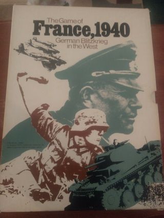 The Game Of France 1940 By Avalon Hill