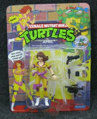 1992 Playmates Teenage Mutant Ninja Turtles Tmnt April Figure