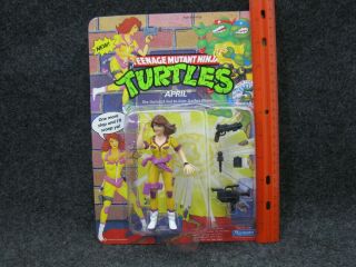 1992 Playmates Teenage Mutant Ninja Turtles TMNT April Figure 2