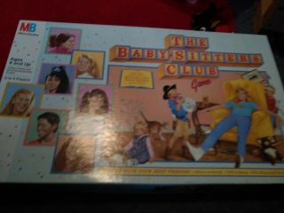 The Baby - Sitters Club Board Game 1989 Milton Bradley Complete