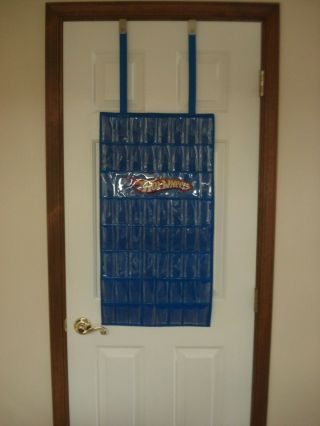2008 Hot Wheels Over The Door Storage/ Display/ Organizer Case Holds 58 Cars