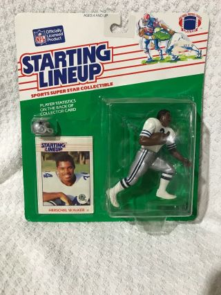 1988 Nfl Football Starting Lineup - Herschel Walker Dallas Cowboys
