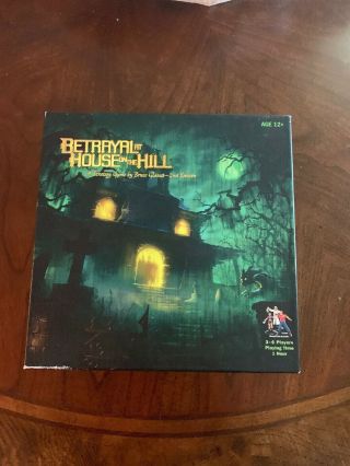 Avalon Hill Betrayal At House On The Hill Strategy Game 2nd Edition Complete