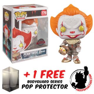 Funko Pop Vinyl It Chapter 2 Pennywise W Beaver Hat Exclusive,  Pop Protector