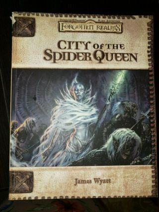 Dungeons & Dragons Forgotten Realms City Of The Spider Queen D&d D20