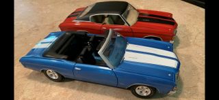 Maisto 1/18 1971 And 1972 Chevrolet Chevelle Ss Package Deal Read