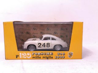 Brumm 1952 Porsche 356 R120 Mille Miglia 1/43 Race Car