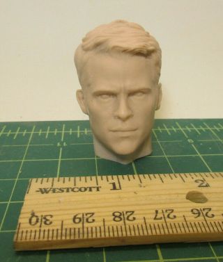 1/6 Star Custom Trek Chris Pine Captain Kirk Head Sculpt With Neck Usa Ship