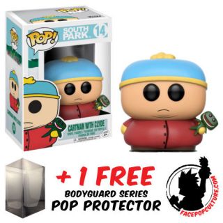 Funko Pop South Park Cartman With Clyde Frog Exclusive,  Pop Protector