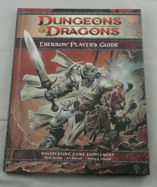 Dungeons And Dragons D20 4th Ed - Eberron Player 