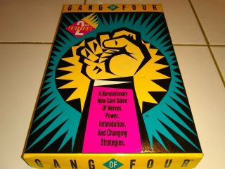 Gang Of Four Card Game China 