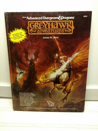 1988 - Advanced Dungeons & Dragons - Greyhawk Adventures By James M.  Ward