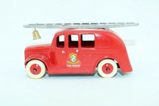 Dinky Toys No 250 Fire Engine - Meccano Ltd - England - Paint Added 2