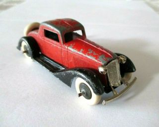 Vintage Tootsie Toy Graham Opera Coupe - 5 Wheel - Org Tow Tone Paint -
