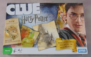 Clue Harry Potter Edition Discover The Secrets Complete 2008 Parker Bros Game