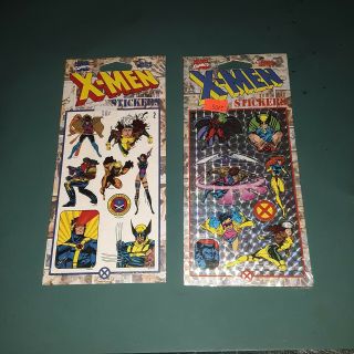 Vintage 1994 Marvel X - Men Mello Smello Stickers