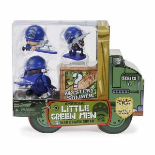 Little Green Men Starter 4 - Pack Marksmen Squad Series 1 Soldier Figures 79dqzk1