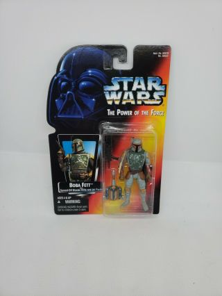 Boba Fett - Star Wars: Power Of The Force - Red Card - Kenner 1995 - Full Circle