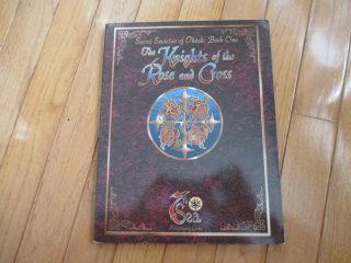 7th Sea Rpg Secret Societies Of Theah Book 1 The Knight Of The Rose And Cross