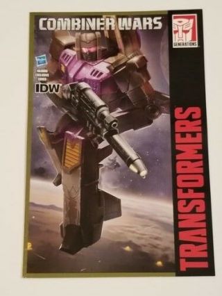 Transformers Combiner Wars Idw Comic Book Blastoff