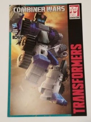 Transformers Combiner Wars Idw Comic Book Protectobot Rook