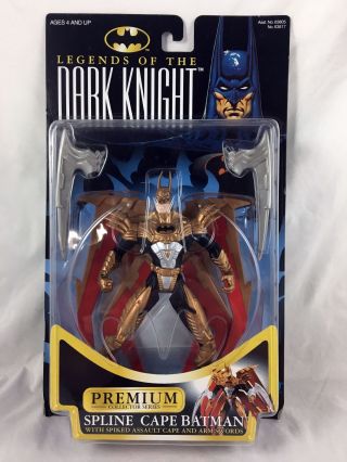 Vintage - Legends Of The Dark Knight - Spline Cape Batman - Figure - 1996