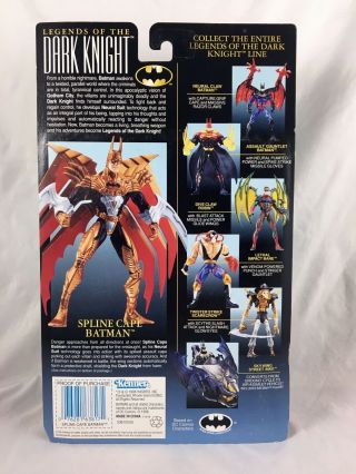 Vintage - Legends of the Dark Knight - Spline Cape Batman - Figure - 1996 3
