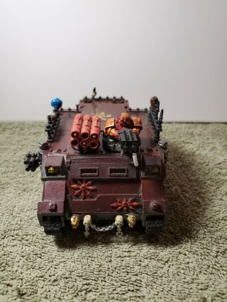 Warhammer 40k Chaos Space Marine Rhino Tank Lot47