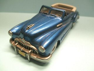 Brooklin Models 1:43 No.  45 1948 Buick Roadmaster Royal Blue Diecast Car No Box