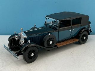 1:24 Franklin 1929 Rolls - Royce Phantom I Cabriolet De Ville B11pr25 Read