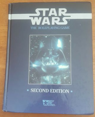 Star Wars The Roleplaying Game 2nd Edition Corerulebook 40055 Rpg West End Games