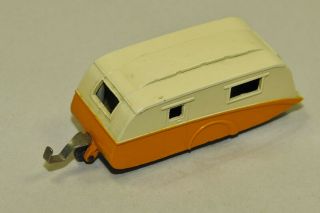 Vintage Dinky Toys Meccano England Die - Cast Car 190 Caravan Cream/orange