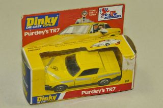Vintage Dinky Toys Meccano England Die - Cast Car 112 Purdey 