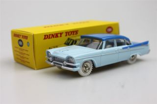 Blue Dinky Toys 1:43 Dodge Royal Sedan Alloy Car Model Supercar Atlas