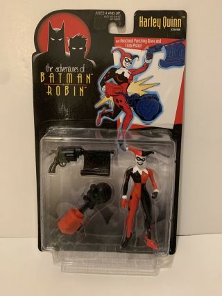 Kenner The Adventures Of Batman And Robin Harley Quinn Moc Action Figure