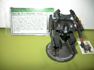=mechwarrior Republic Of The Sphere " Peacemaker " Malice 083 With Card 31 =