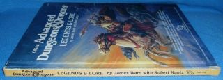 AD&D 1st Ed.  Legends & Lore - TSR HC Dungeons & Dragons Gods & Myth Book 3
