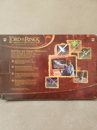 LORD OF THE RINGS WARRIOR OF MIDDLE - EARTH Video Wireless Game Tiger Games Sword 2