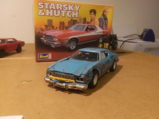 1:25/1:24/ G Scale 1975 Ford Torino Race Car Made From Starsky And Hutch Model