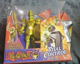 Yu - Gi - Oh Total Control King Knight With Battle Sounds & Sword By Mattel Rare